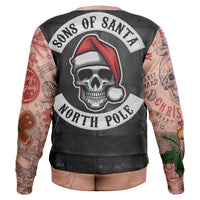 Thumbnail for Sons of Santa Ugly Christmas Fashion Sweatshirt - Adult -back