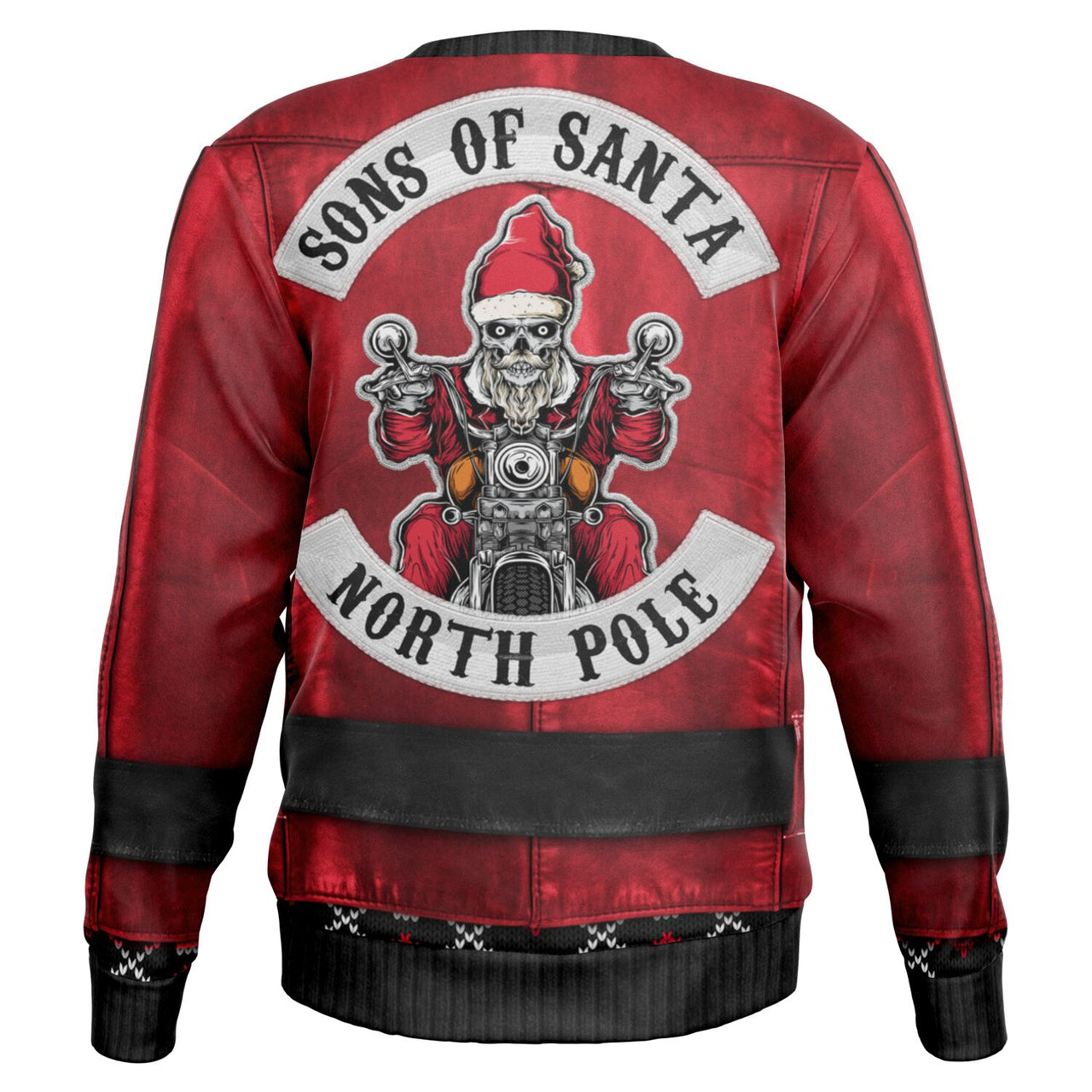 Sons of Santa Ugly Christmas Athletic Sweatshirt - Adult AOP