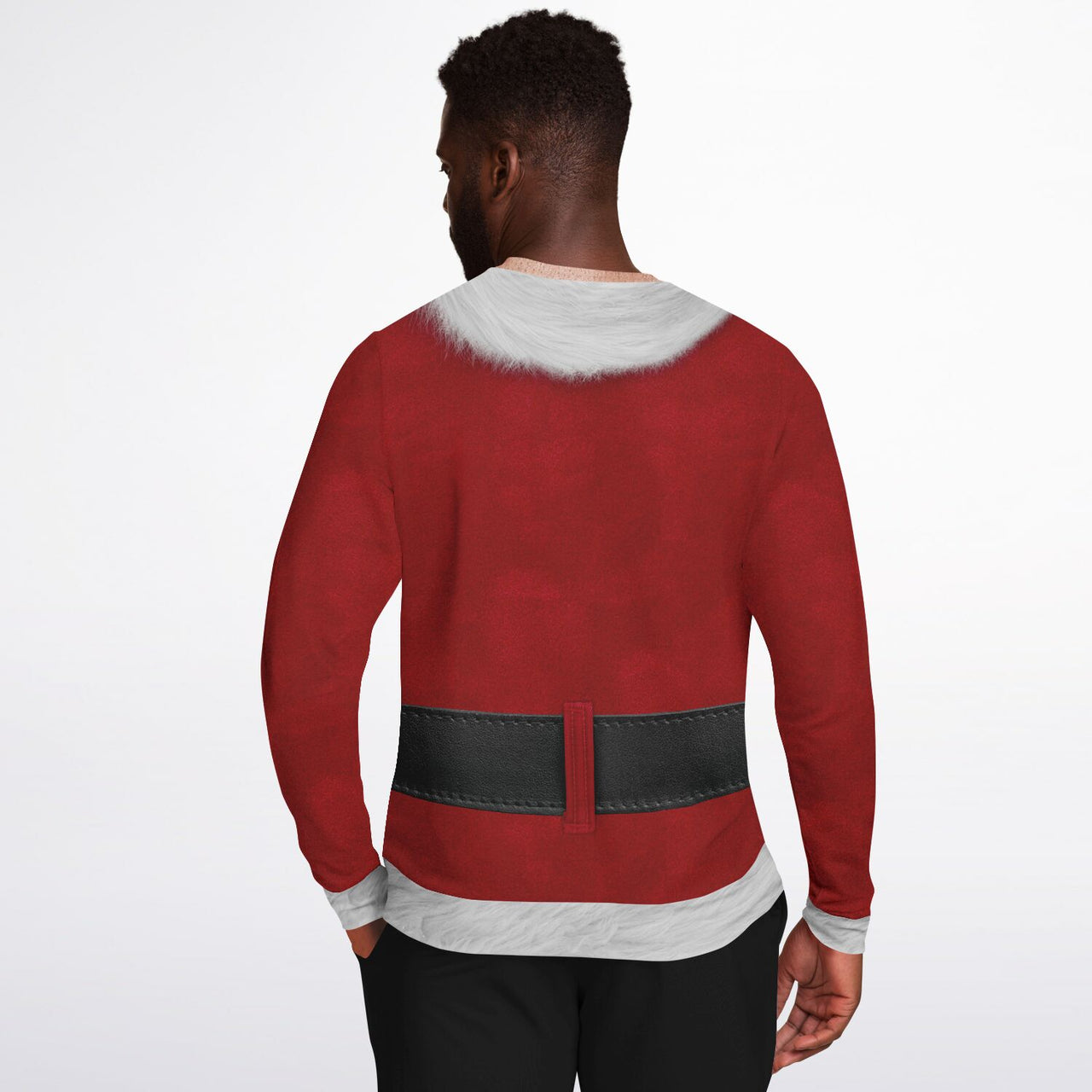 Fit Santa Ugly Christian - Caucasian Fashion Sweatshirt - Adult AOP