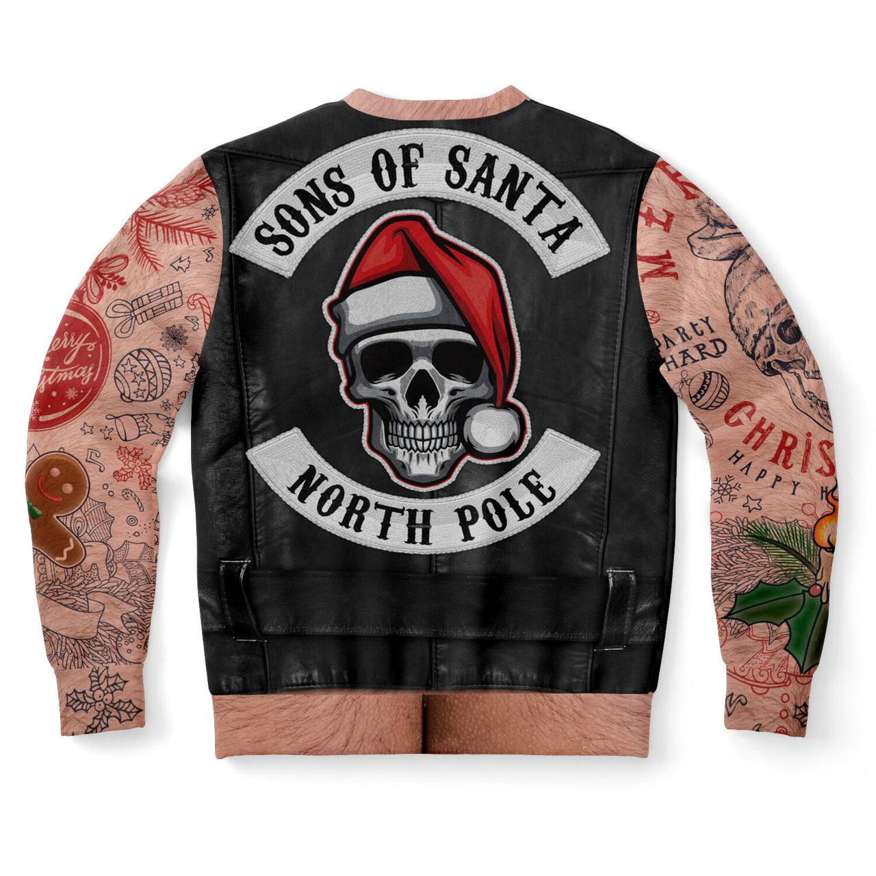 Sons of Santa Ugly Christmas Fashion Sweatshirt - Adult