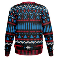 Thumbnail for Ammo Wonderland Ugly Christmas Athletic Sweatshirt - Adult AOP