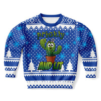 Thumbnail for Prickly and Lit-Ugly Fashion Kids/Youth Sweatshirt – AOP