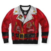 Thumbnail for Sons of Santa Ugly Christmas Athletic Sweatshirt - Adult AOP