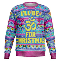 Thumbnail for Om for Christmas Ugly Christmas Fashion Sweatshirt - Adult AOP