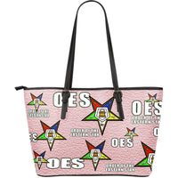 Thumbnail for OES Lg Leather Print Tote - Assorted Colors - JaZazzy 
