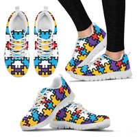 Thumbnail for Autism Pattern 4 Sneakers. - JaZazzy 