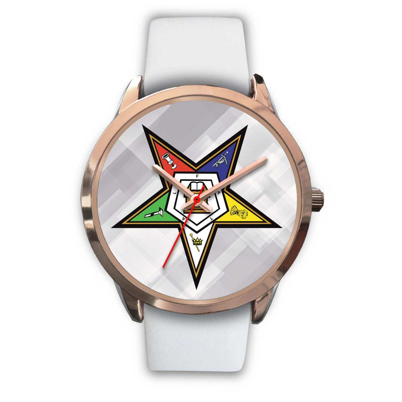 Order Of The Eastern Star Inspired Rose Gold Watch - JaZazzy 