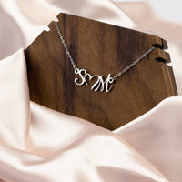 Thumbnail for Double Initial Love Necklace