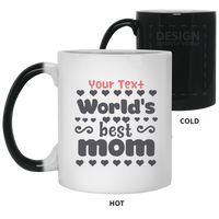 Thumbnail for Worlds Best Mom 21150 11 oz. Color Changing Mug - JaZazzy 