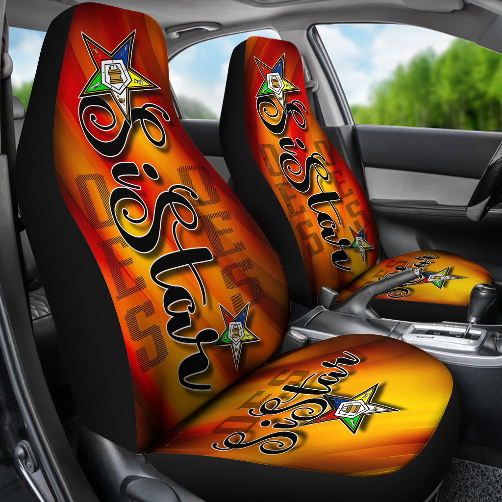 OES SiStar Gold Twist Car Seat Cover - JaZazzy 