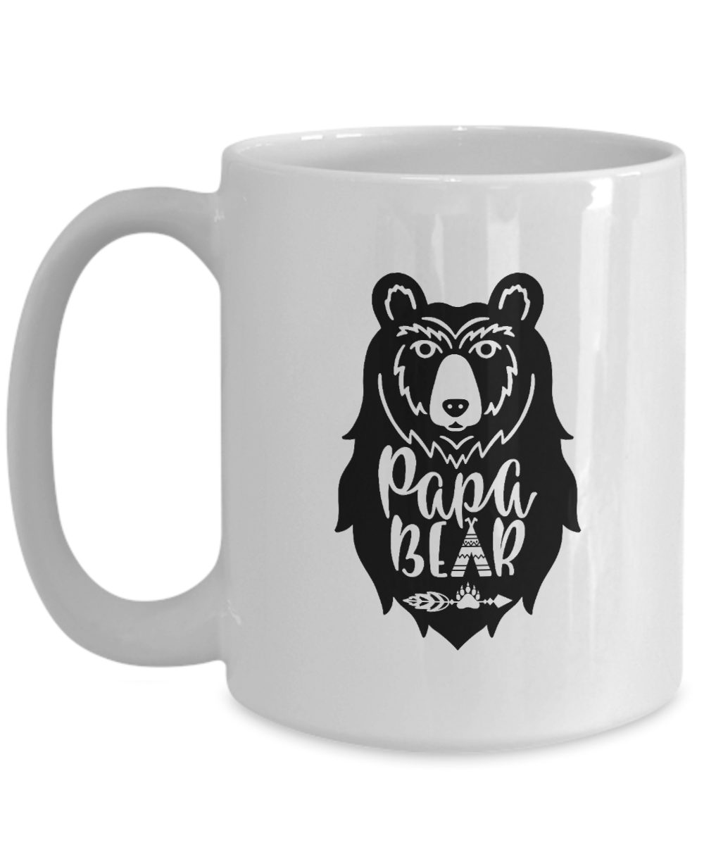 Papa Bear Head Mug 1771