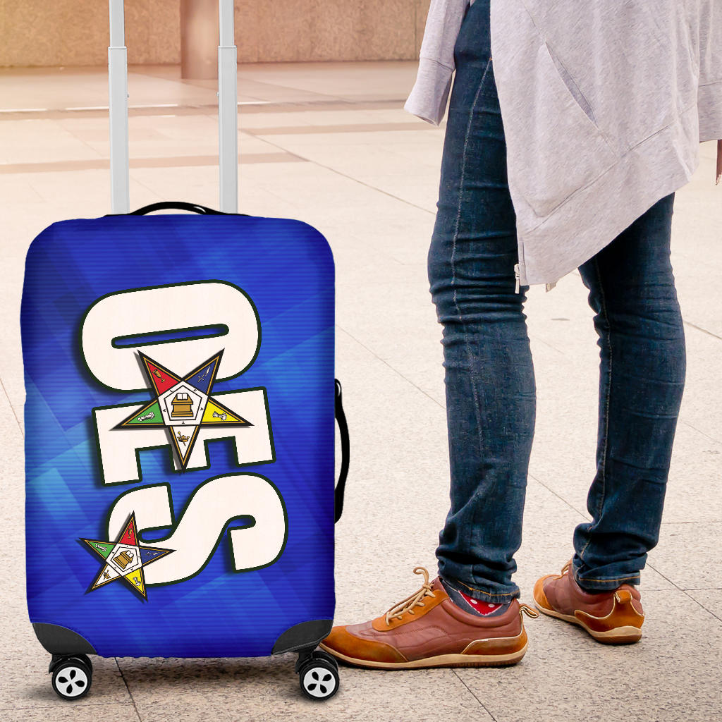OES Luggage Cover_LA Special Edition 1 Blue SQ - JaZazzy 