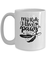 Thumbnail for Funny Pet Mug-My Kids Have Paws-Fun pet cup
