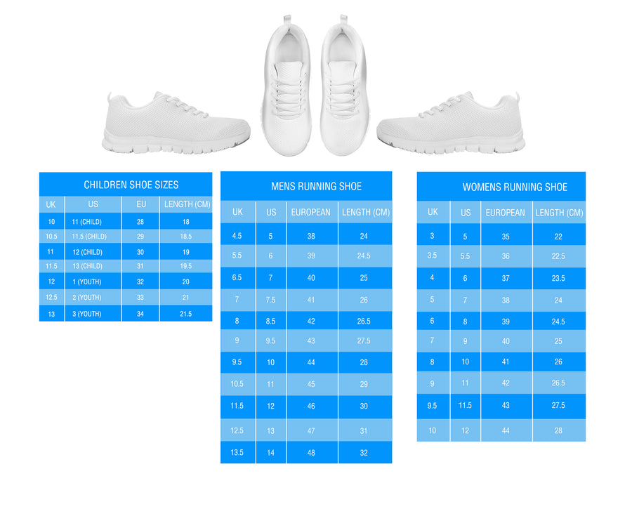 JZP Teacher Combo Sneaker-V02B Men and Women - JaZazzy