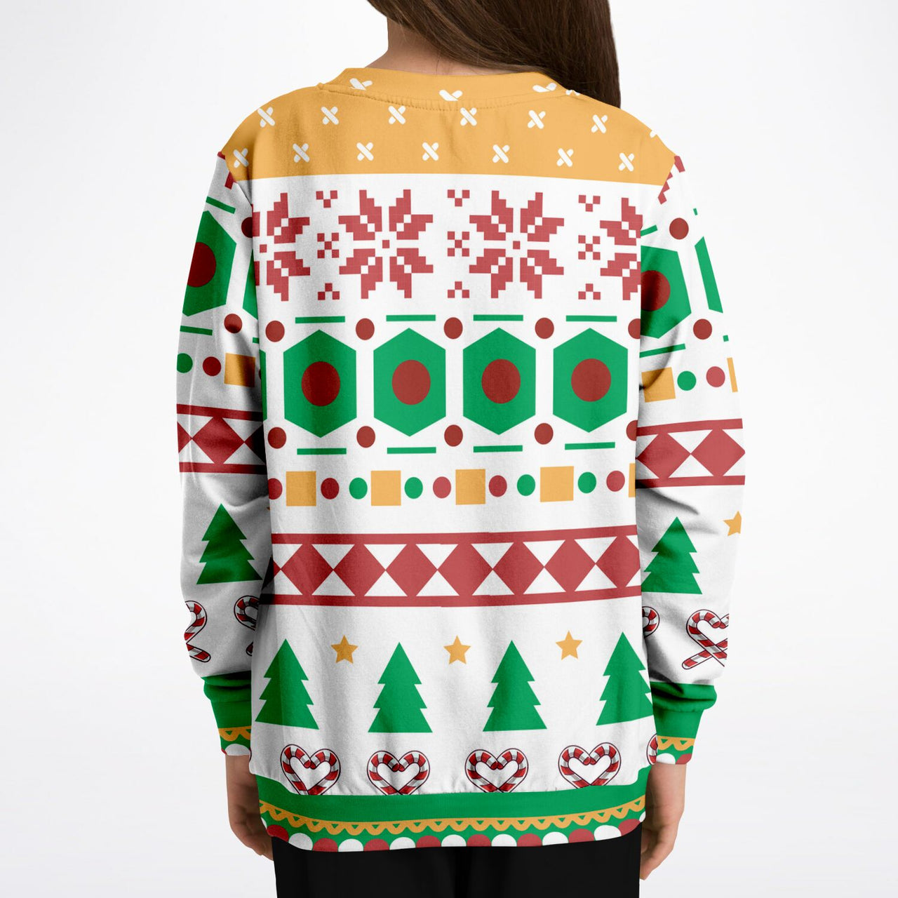 Yo Ho Ho-Pirate Ugly Christmas Fashion Kids/Youth Sweatshirt – AOP