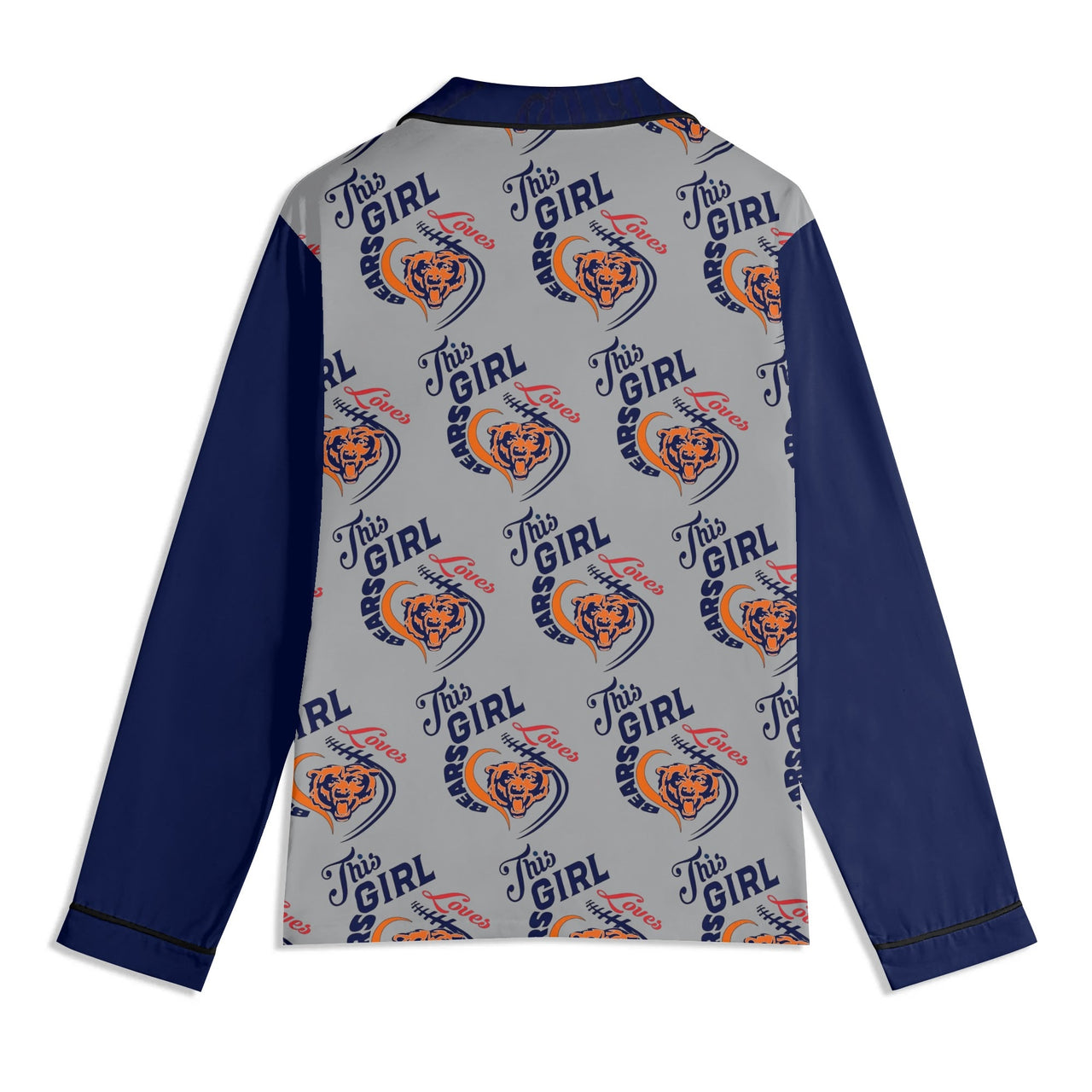 Bears Unisex Long Sleeve Pajama Set