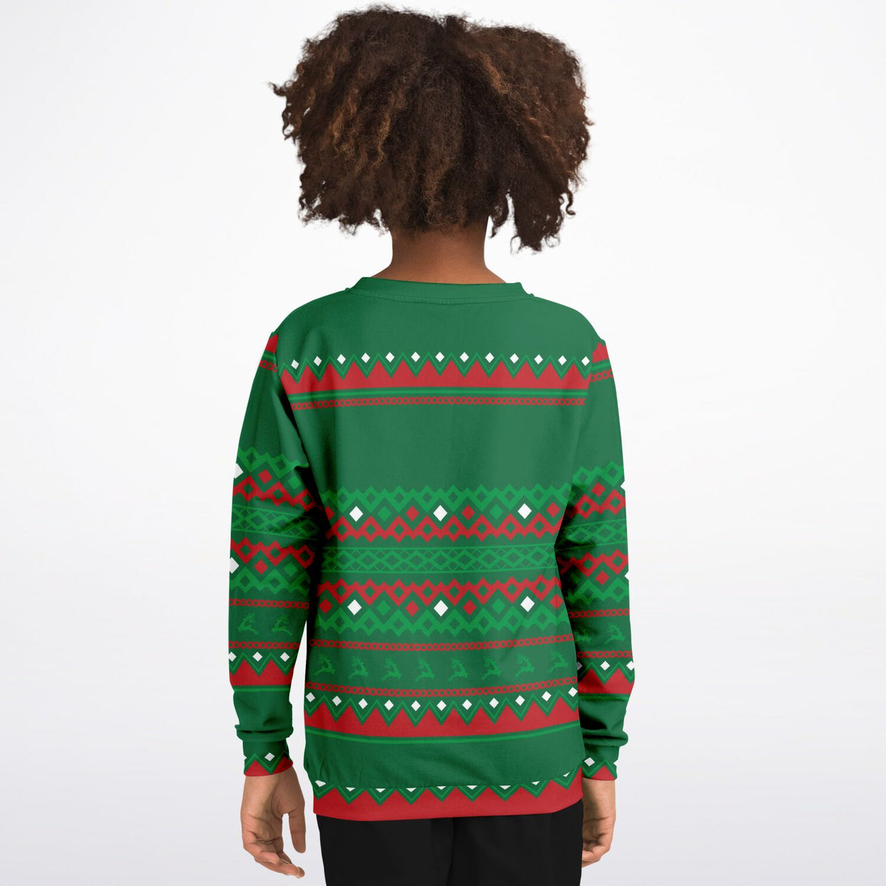 My kind of Ugly Christmas Tree Fashion Youth Sweatshirt – AOP