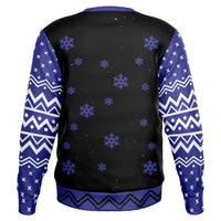 Thumbnail for Merry Guitarmas Ugly Christmas Athletic Sweatshirt - Adult AOP