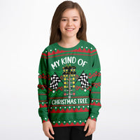 Thumbnail for My kind of Ugly Christmas Tree Fashion Youth Sweatshirt – AOP