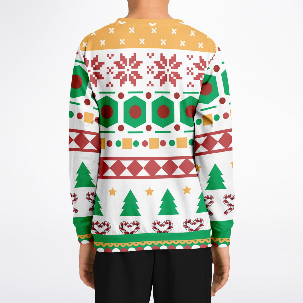 Yo Ho Ho-Pirate Ugly Christmas Fashion Kids/Youth Sweatshirt – AOP