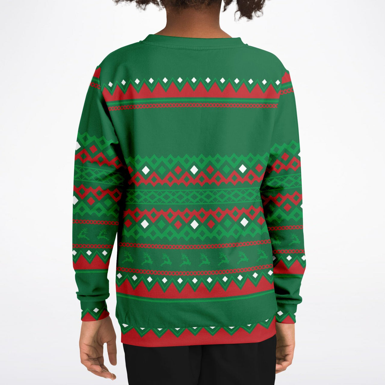 My kind of Ugly Christmas Tree Fashion Youth Sweatshirt – AOP