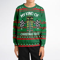 Thumbnail for My kind of Ugly Christmas Tree Fashion Youth Sweatshirt – AOP