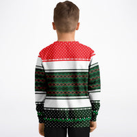 Thumbnail for Magical Unicorn Ugly Christmas Fashion Youth Sweatshirt – AOP