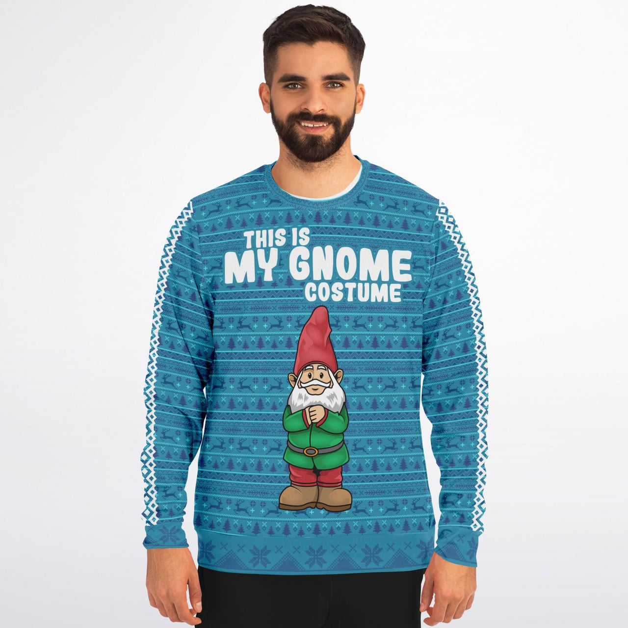 My Gnome Costume Ugly Christmas Sweatshirt - Adult AOP