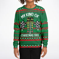 Thumbnail for My kind of Ugly Christmas Tree Fashion Youth Sweatshirt – AOP