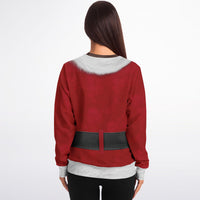 Thumbnail for Fit Santa Ugly Christmas- African American Fashion Sweatshirt - Adult AOP