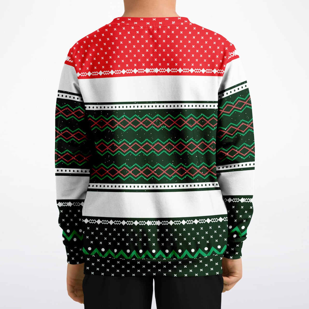 Magical Unicorn Ugly Christmas Fashion Youth Sweatshirt – AOP
