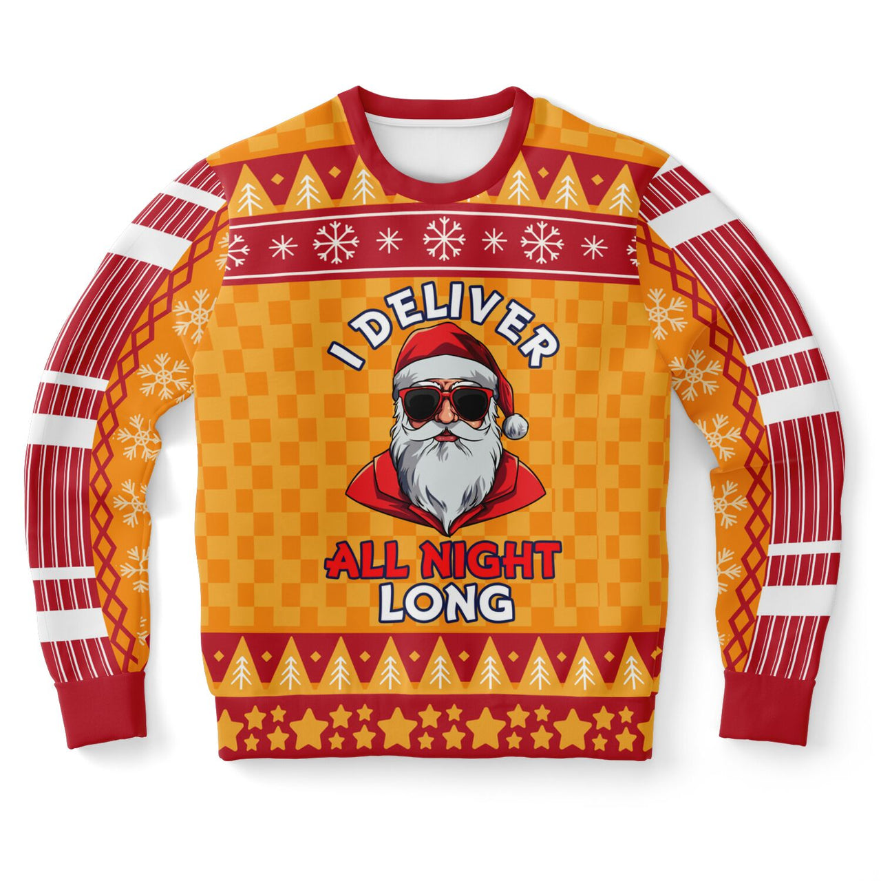 I Deliver All Night Long Holiday Sweatshirt