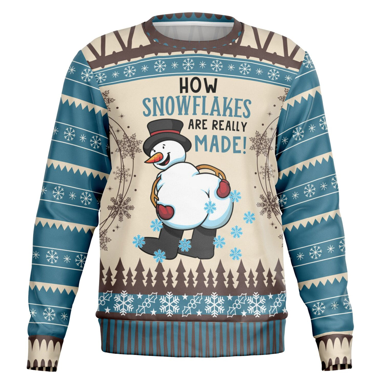 How Snowflakes Are Really Made Sweatshirt