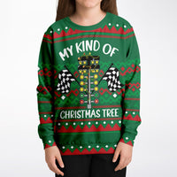 Thumbnail for My kind of Ugly Christmas Tree Fashion Youth Sweatshirt – AOP