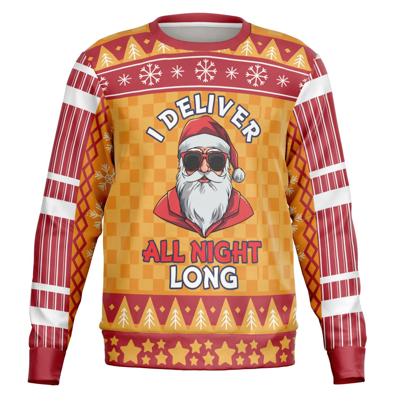 I Deliver All Night Long Holiday Sweatshirt