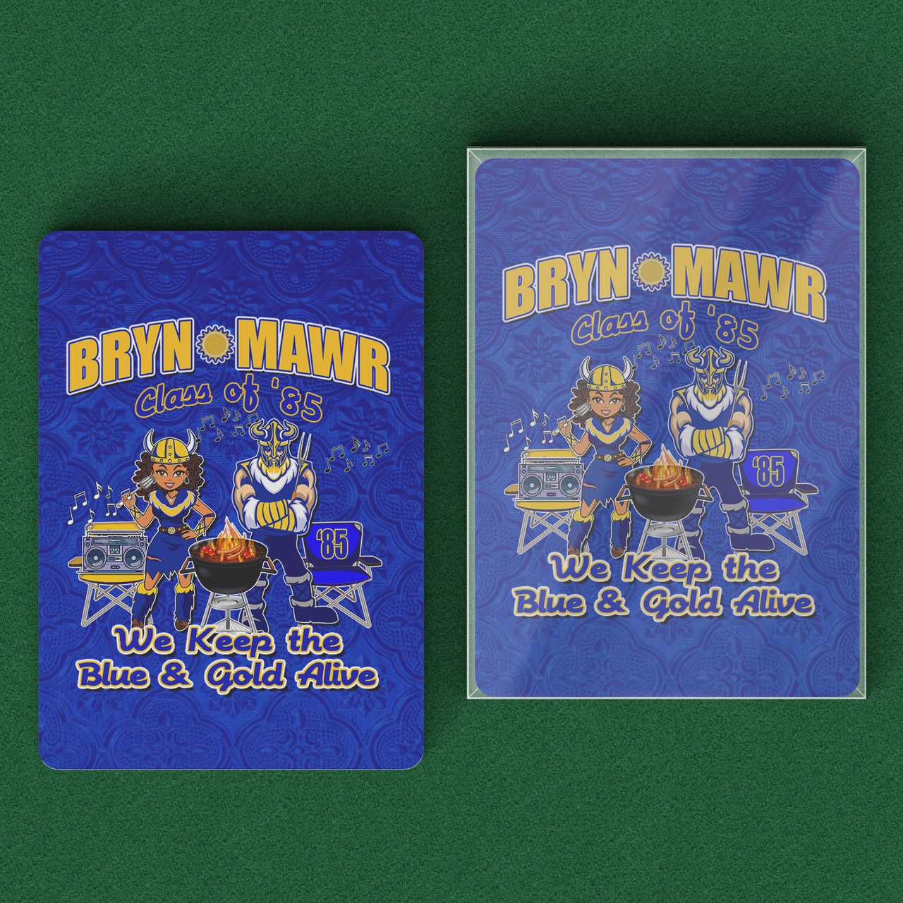 Bryn Mawr BBQ Playing Card -v9C
