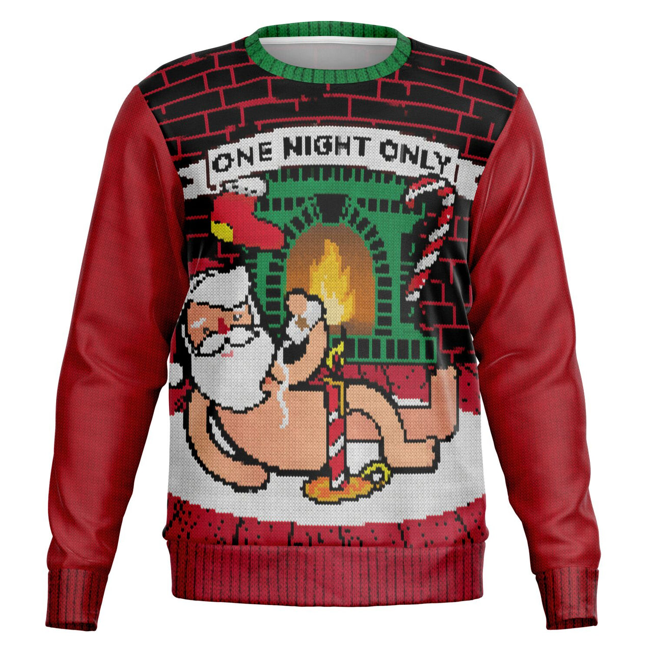 One Night Only-Ugly Christmas Fashion Sweatshirt 