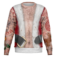 Thumbnail for Sleeveless Bad Santa Ugly Christmas-Caucasian Fashion Sweatshirt 