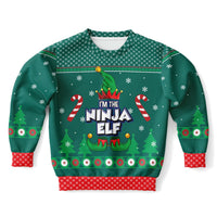 Thumbnail for Ugly Ninja Elf Fashion Kids/Youth Sweatshirt