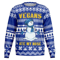 Thumbnail for Vegans ate my Nose_ Ugly Christmas Sweatshirt