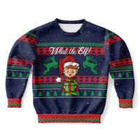 Thumbnail for What the Elf_Athletic Kids/Youth Sweatshirt 