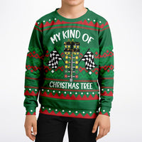 Thumbnail for My kind of Ugly Christmas Tree Fashion Youth Sweatshirt – AOP