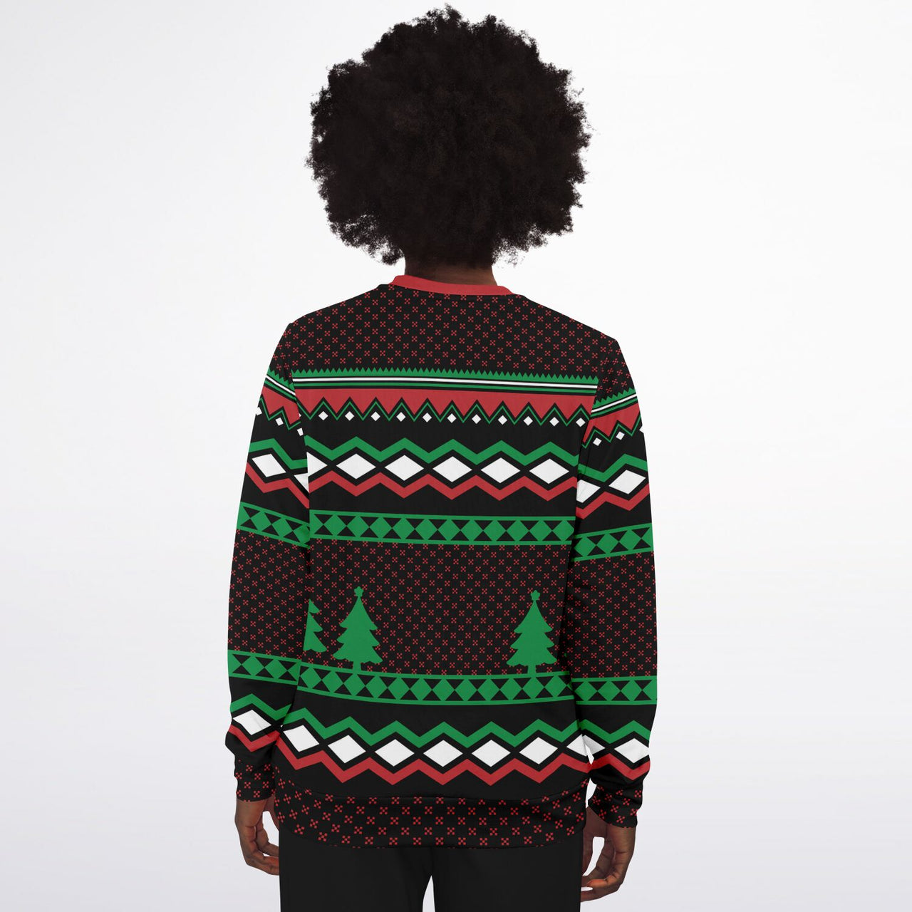 Gingerbread in a Cup, Ugly Christmas Fashion Sweatshirt - AOP