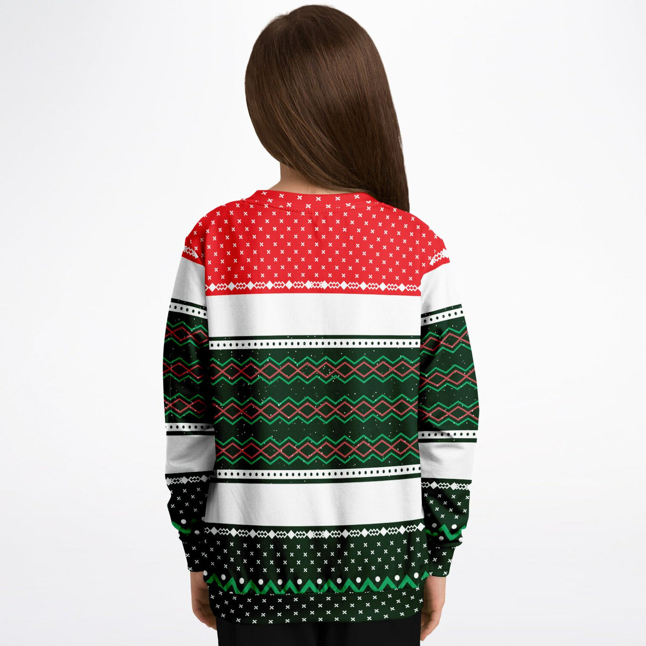 Magical Unicorn Ugly Christmas Fashion Youth Sweatshirt – AOP