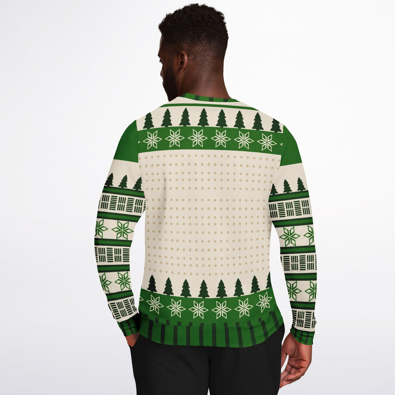 Happy Holla Days Ugly Christmas Sweatshirt- AOP