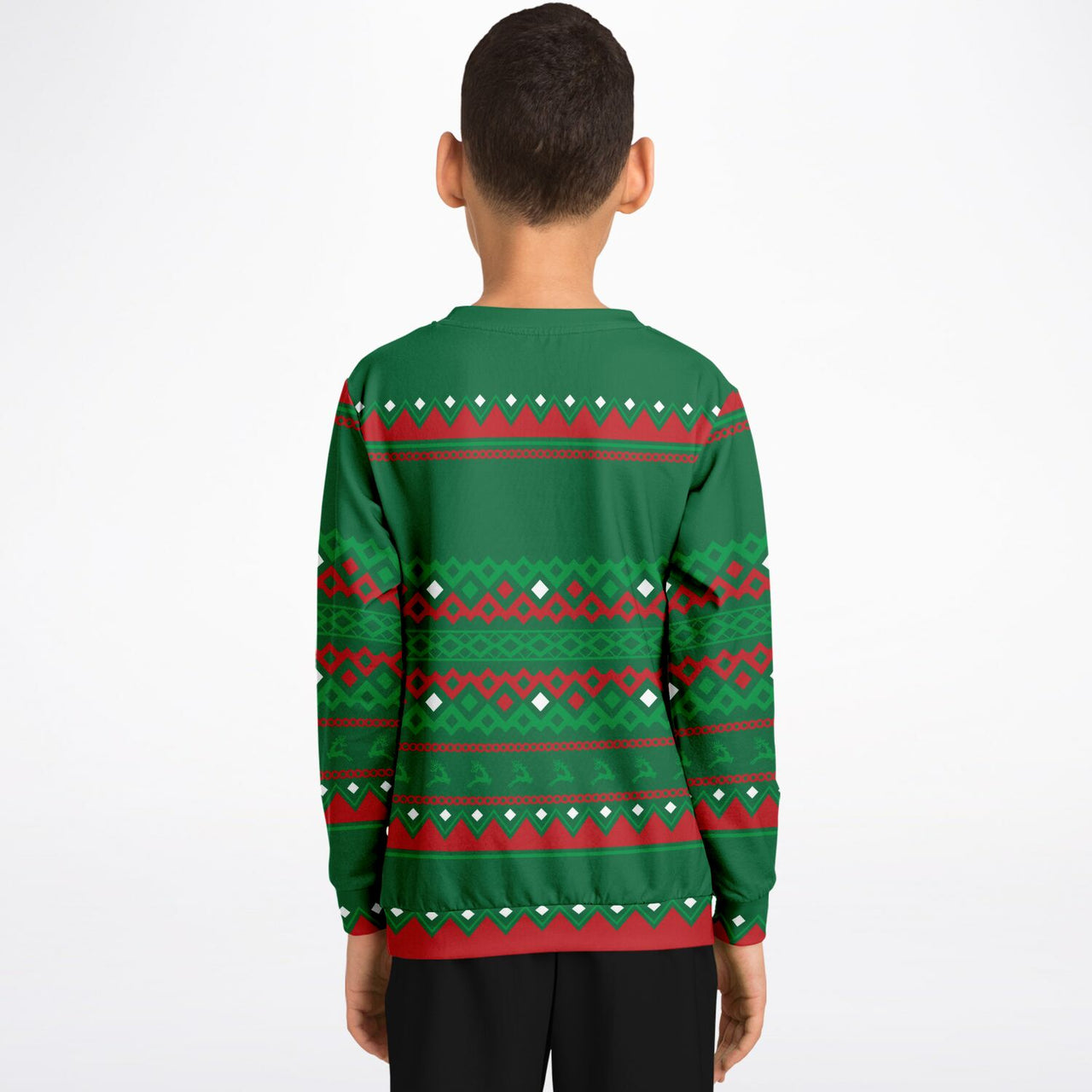 My kind of Ugly Christmas Tree Fashion Youth Sweatshirt – AOP