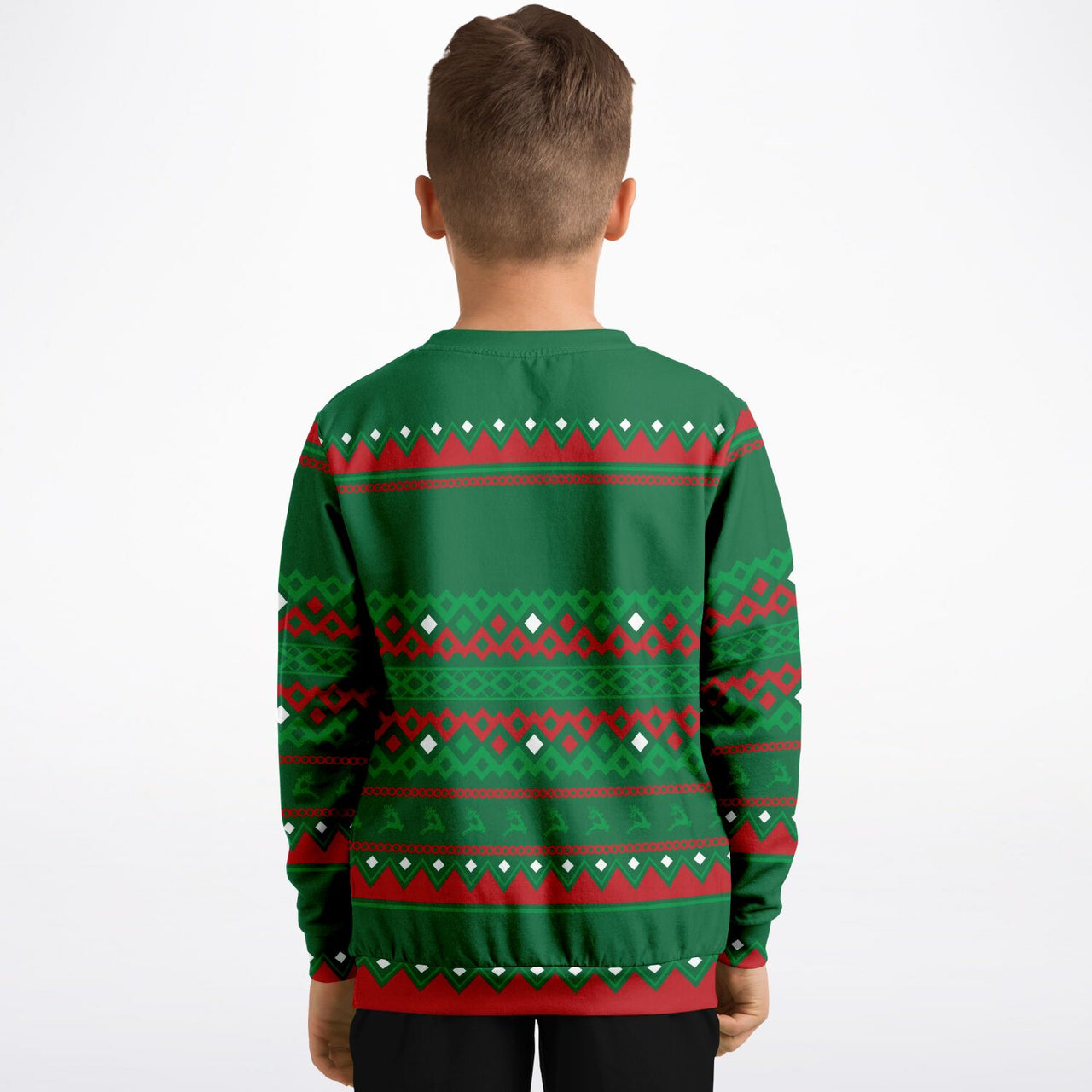 My kind of Ugly Christmas Tree Fashion Youth Sweatshirt – AOP