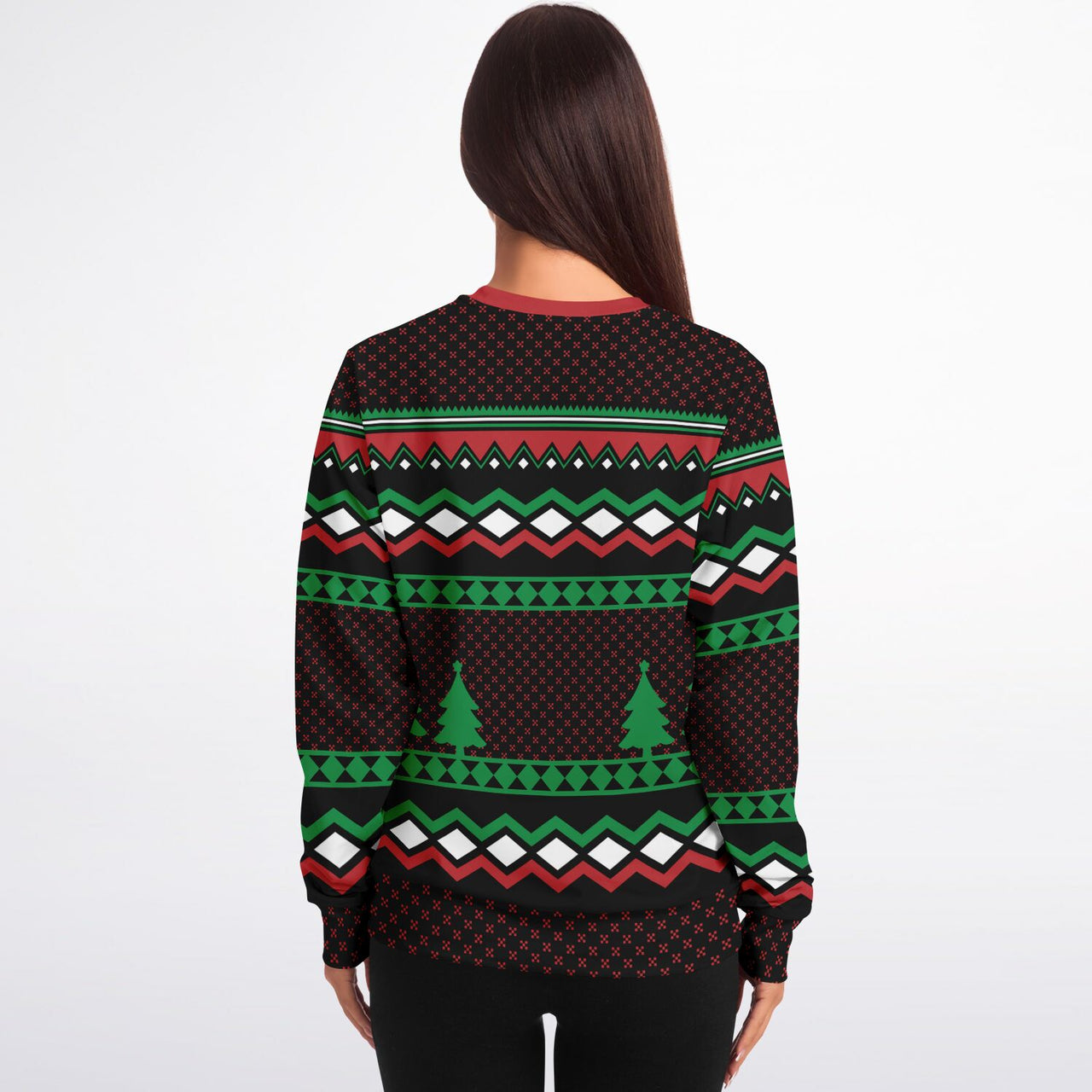 Gingerbread in a Cup, Ugly Christmas Fashion Sweatshirt - AOP