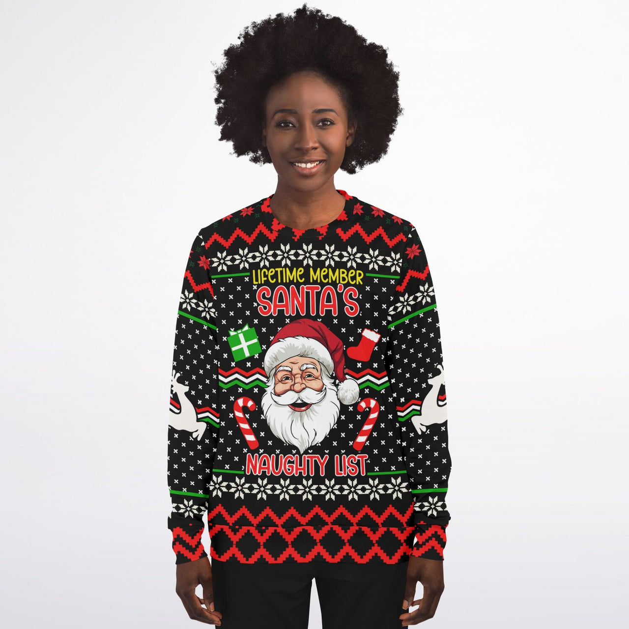 “Santa’s Naughty List Lifetime Member” Funny