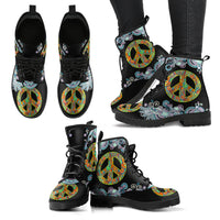 Thumbnail for Henna Peace V6 Handcrafted Boots - JaZazzy 